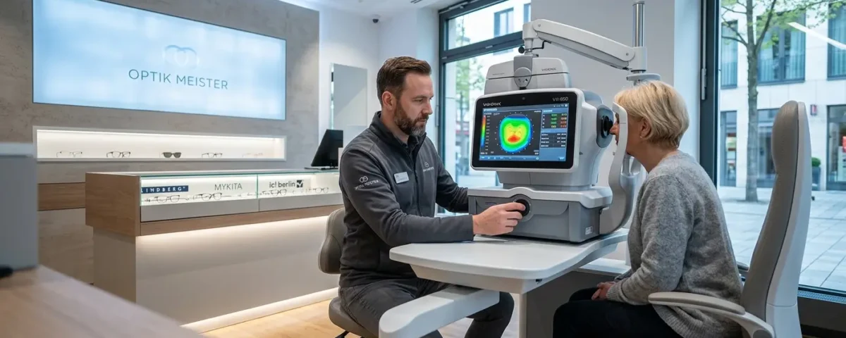 Sehanalyse & Augenvermessung Burgebrach | Visionix VX-650 – Gilga Optik