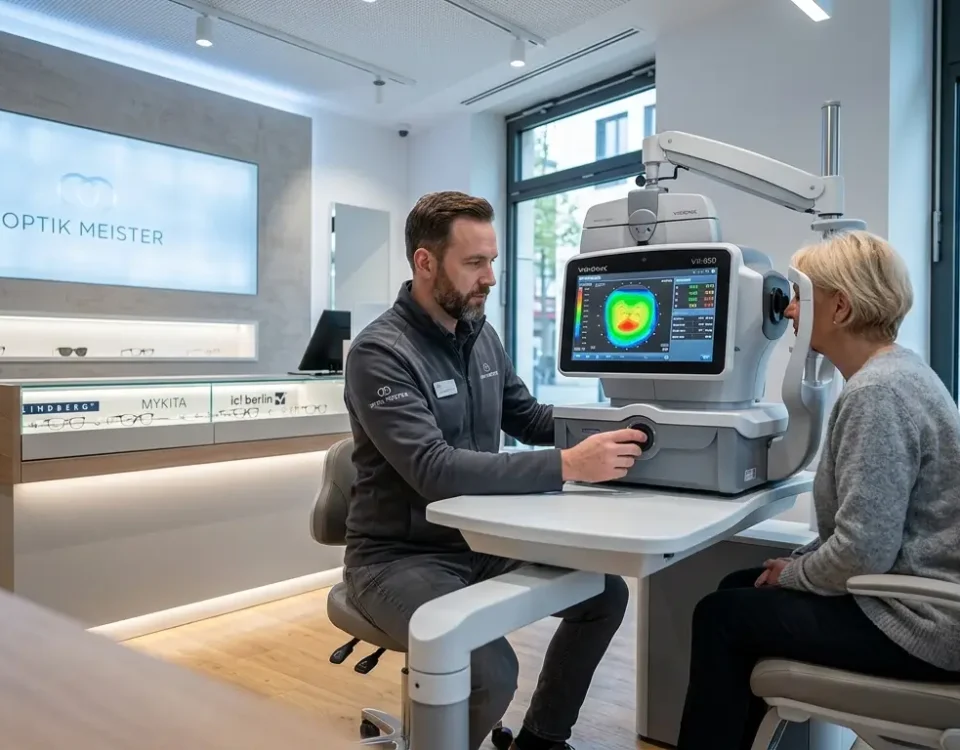 Sehanalyse & Augenvermessung Burgebrach | Visionix VX-650 – Gilga Optik