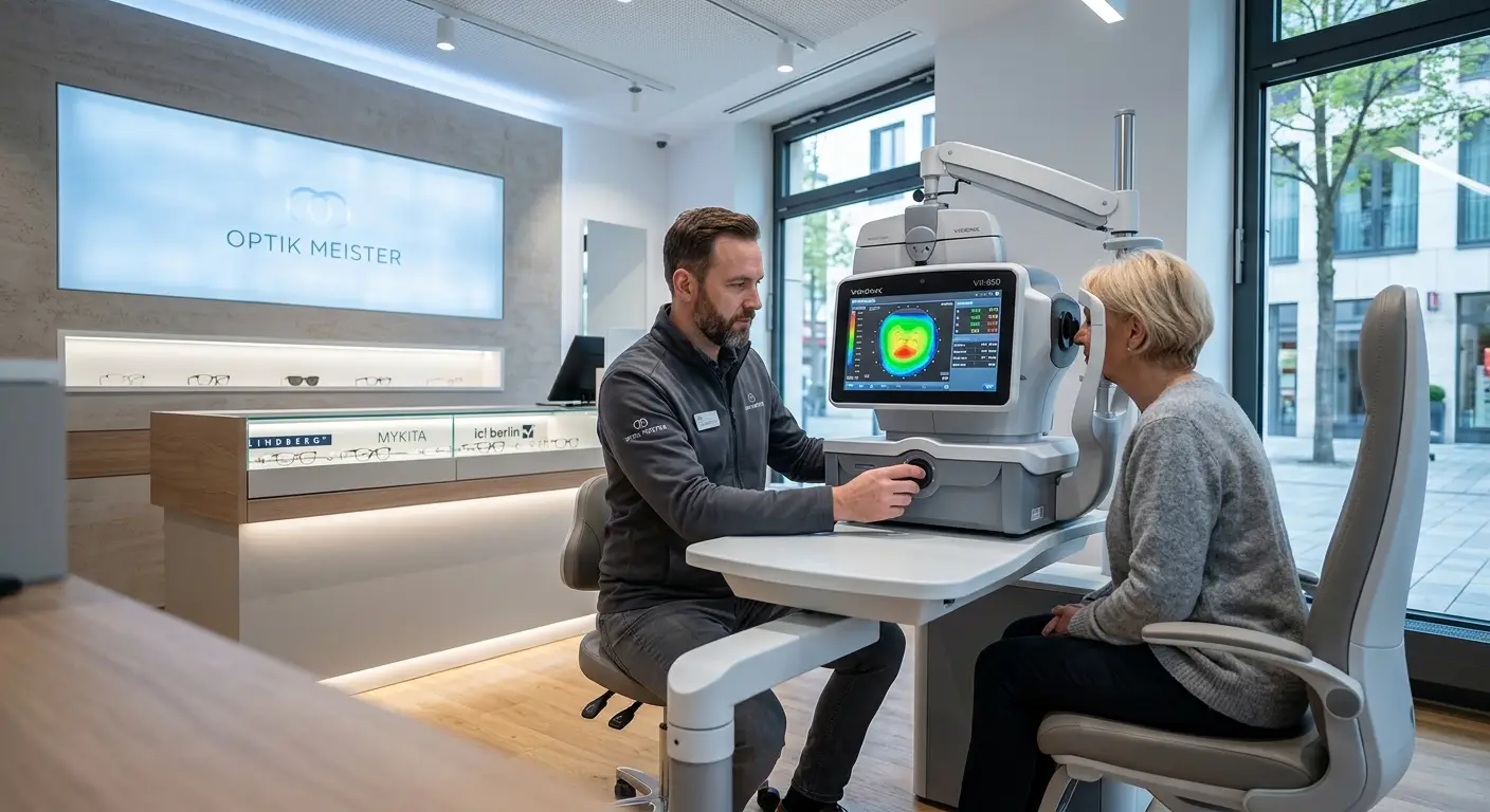 Sehanalyse & Augenvermessung Burgebrach | Visionix VX-650 – Gilga Optik