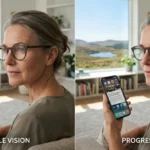 Einstärkengläser vs. Gleitsichtgläser
