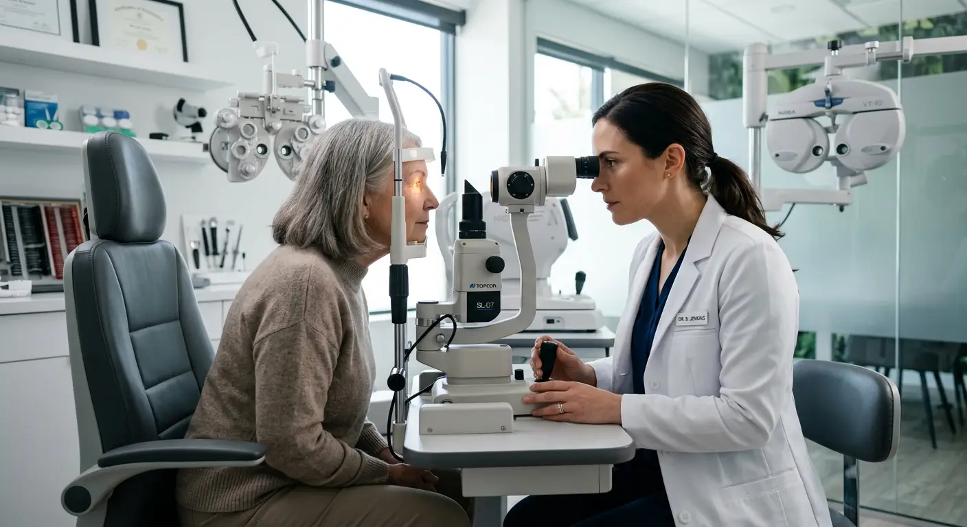 Was macht ein Optometrist?