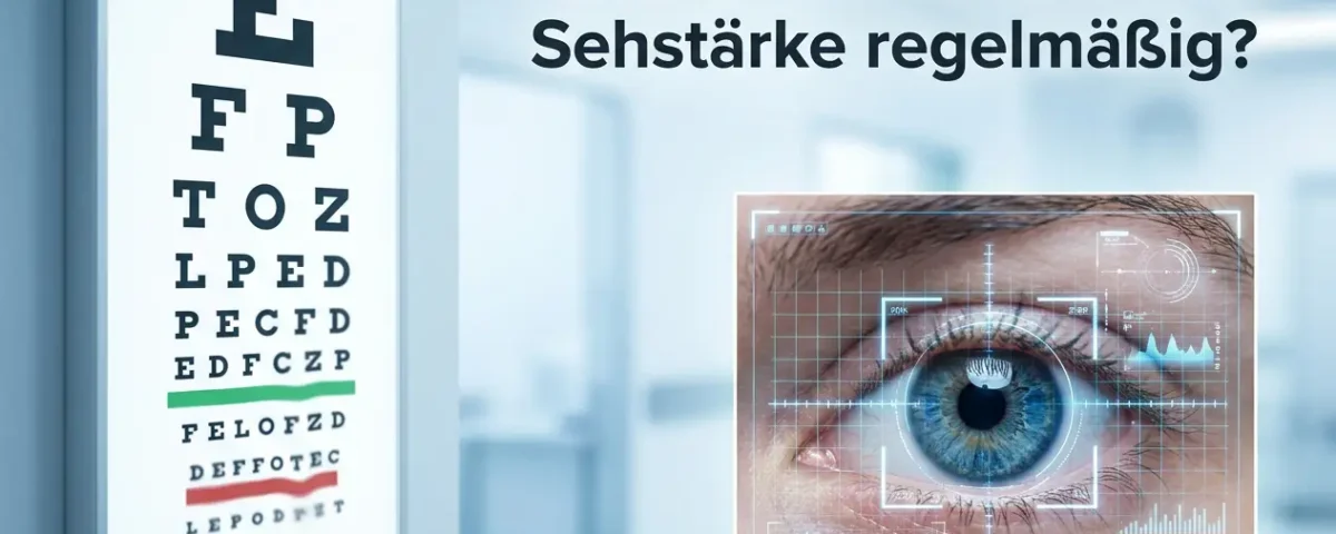 Verschlechtert sich die Sehstärke regelmäßig?